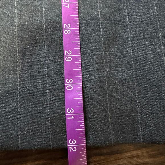 Branford & Taylor Collection Gray Pinstripe Wool Sports Coat Size 50R - Picture 6 of 6